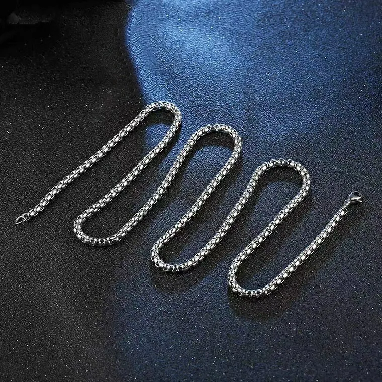 Ювелирные изделия из нержавеющей стали Kolye с erkek Европейская мода Тайваньская фабрика