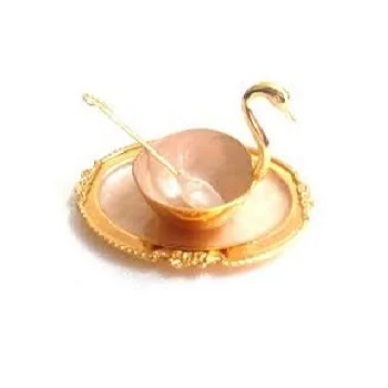 Serve Ware Brass Silver plated Cup With Attractive