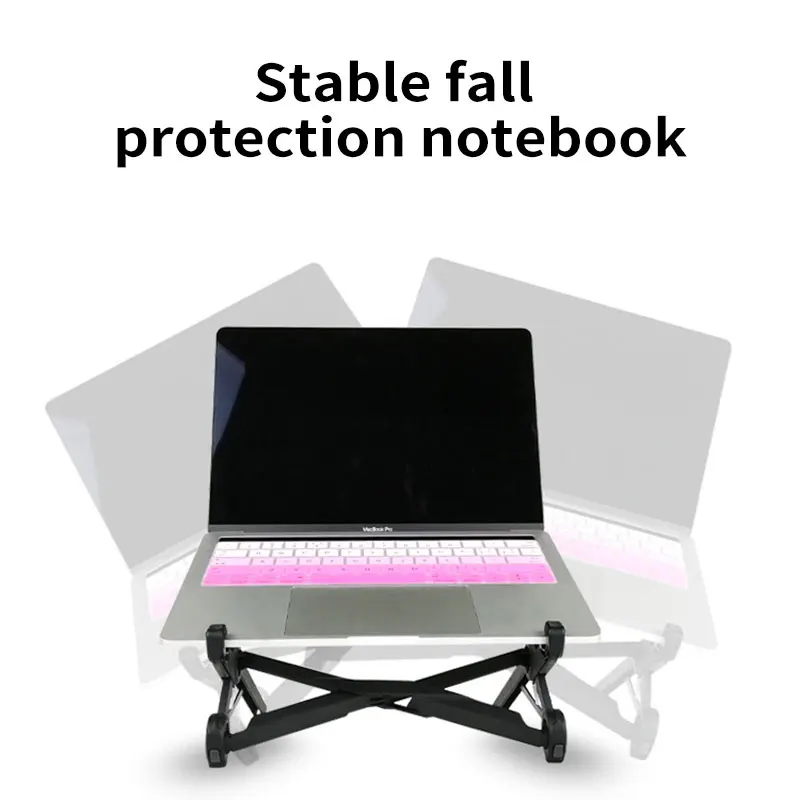 5 Gears Height Angle Adjustable Strong Load Bearing Lightweight Portable Foldable Laptop Stand