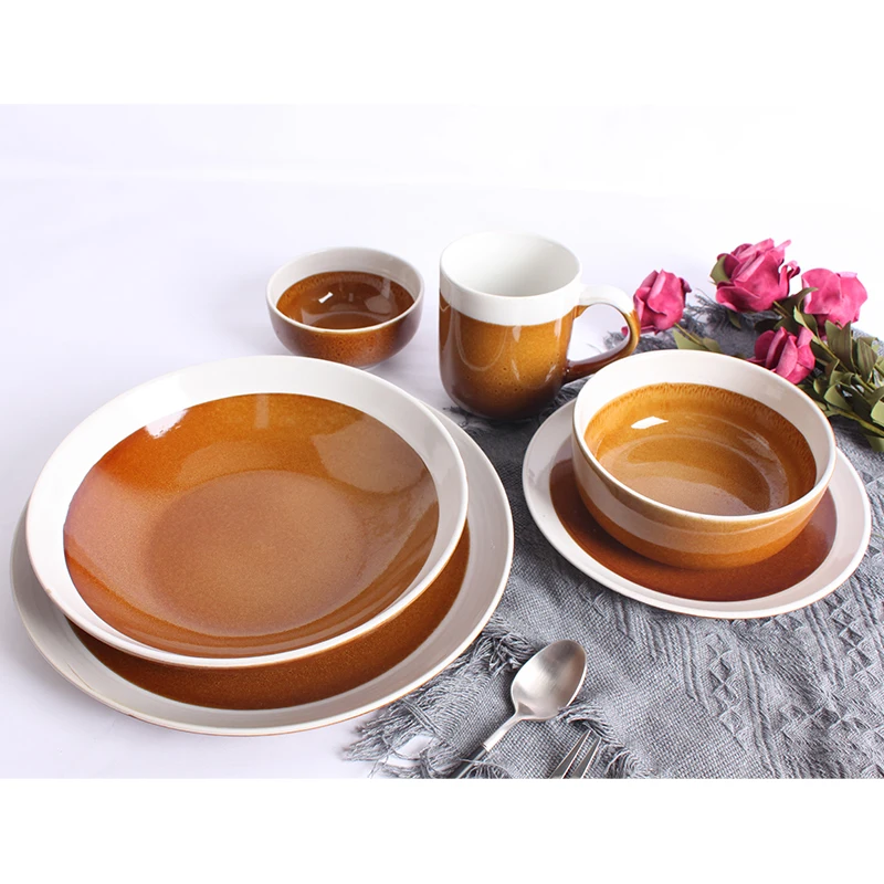 LFGB Standard Luxury Special Lemon Dinner Sets Customized Cookware Melamine Dinnerware Set Melamine Tableware Sets