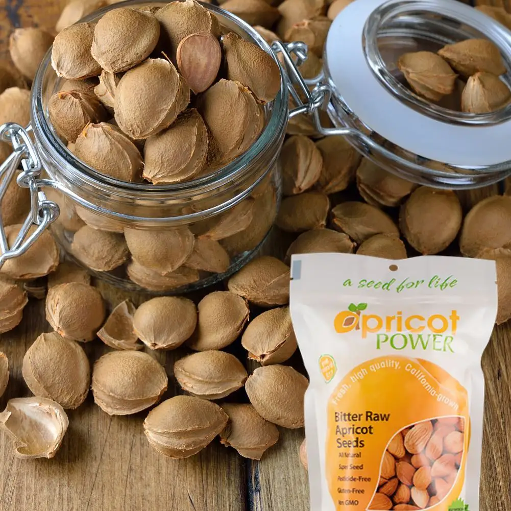 1/3 100% сухое сырье, чистые натуральные абрикосовые семена