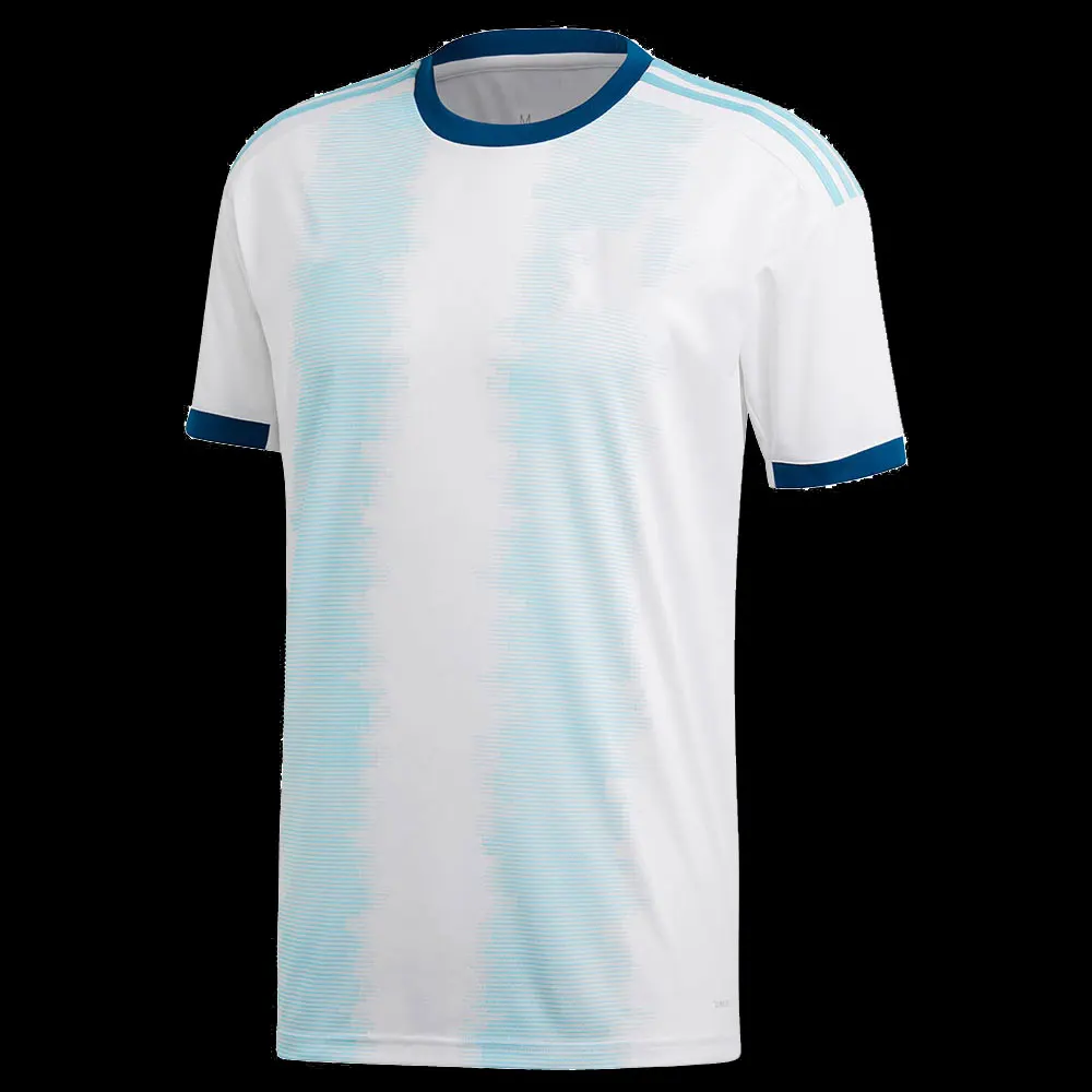 Аргентина, футболка для фанатов. Изготовлен из полиэстера в красивых цветах флага.