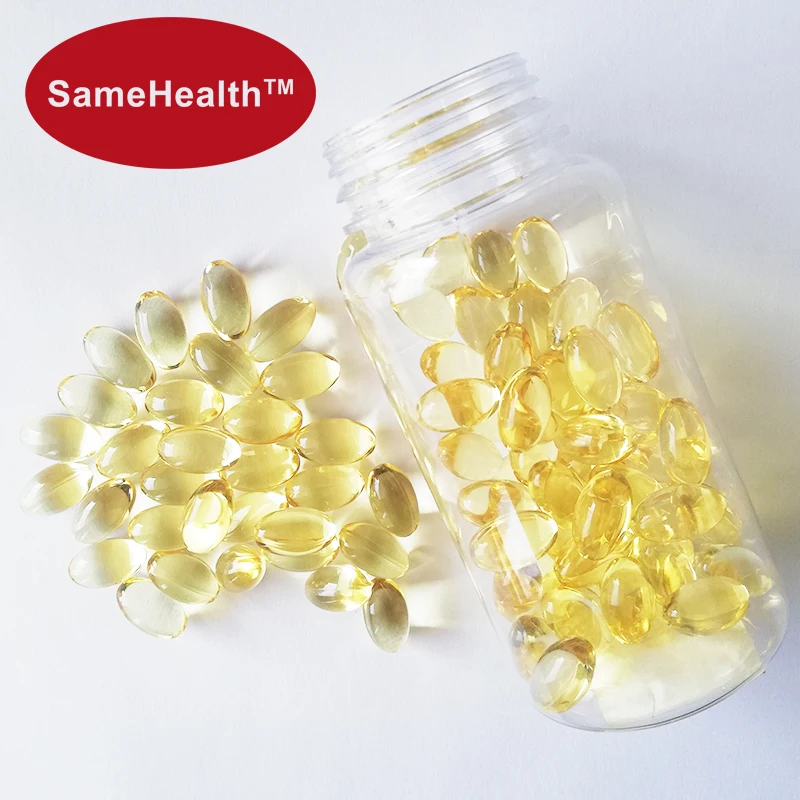 
Private Label Option 1000mg OB Squid Cod Liver Oil Omega 3 Fish Oil Soft Gelatin Capsule 