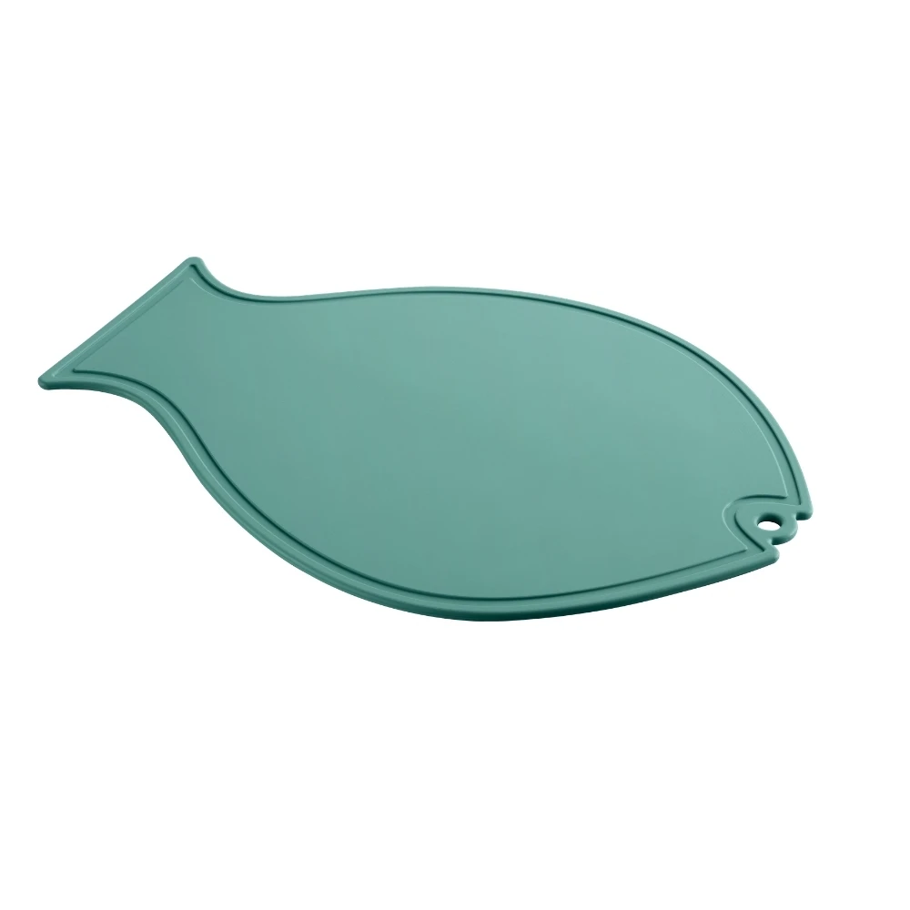 Custom Silicone For Cutting Boards Vegetables Drainer Fish Shaped Silicone Cutting Board for OEM made in Vietnam