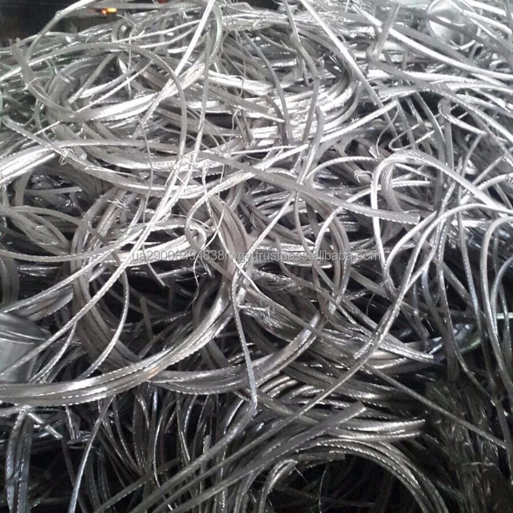 Aluminium Wire Scrap - UBC Used Beverage Cans Aluminum extrusion scrap 6063
