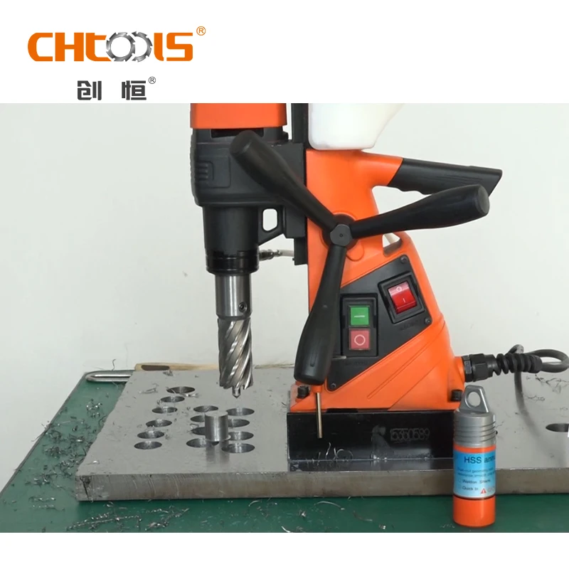 CHTOOLS DX-35 Electric Power Drill Fast Industrial Magnetic Drilling Machine with Core Drill OEM Customizable