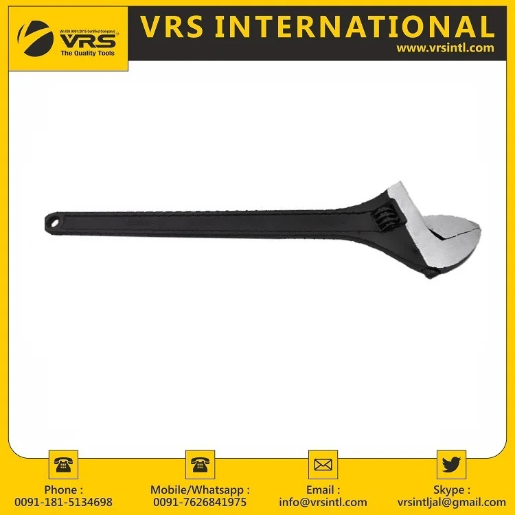 Reasonable Price Adjustable Wrench DF Hand Tool Adjustable Stainless Steel Wrench used for Holding on Fastening Nuts and Bolts