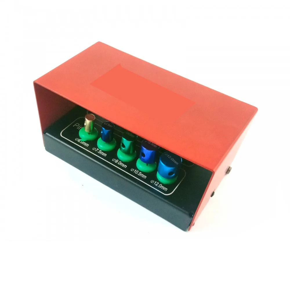 Набор конических сверл 25 шт. в комплекте с заглушками для зубных имплантатов и хирургических наведений CE