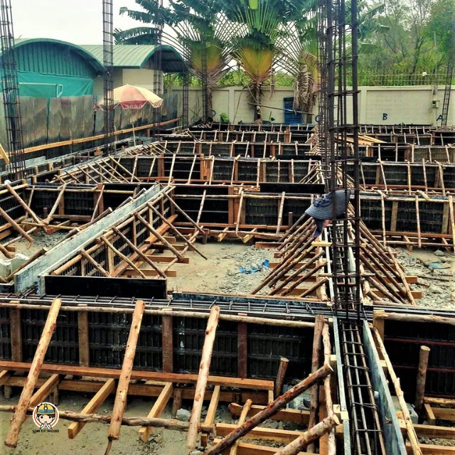 Пластиковая Опалубка 50x150 см с боковой балькой многоразовая 200 раз для бетона