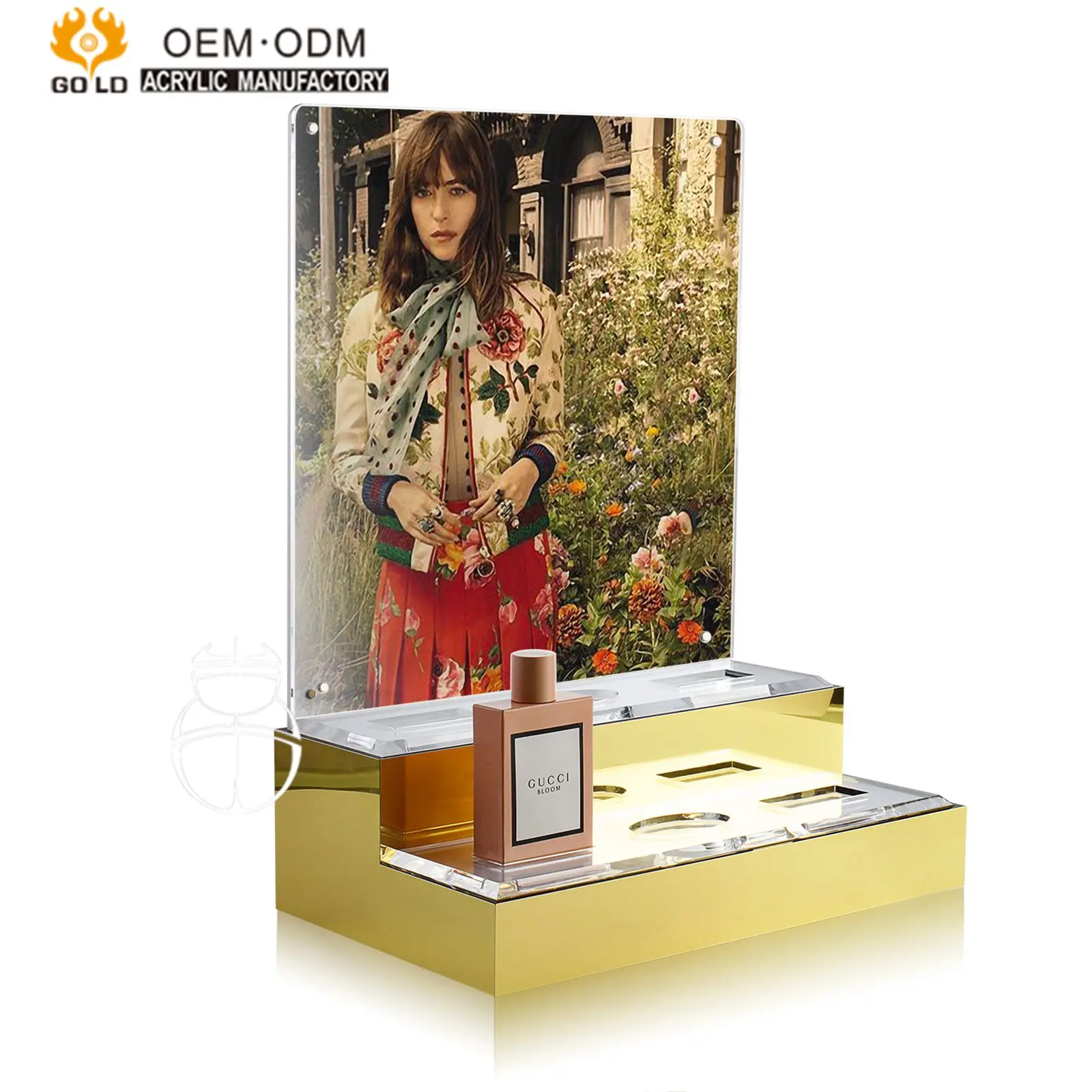 Столешница в розницу акриловый стенд для демонстрации на губах высокое качество Косметика Макияж Дисплей