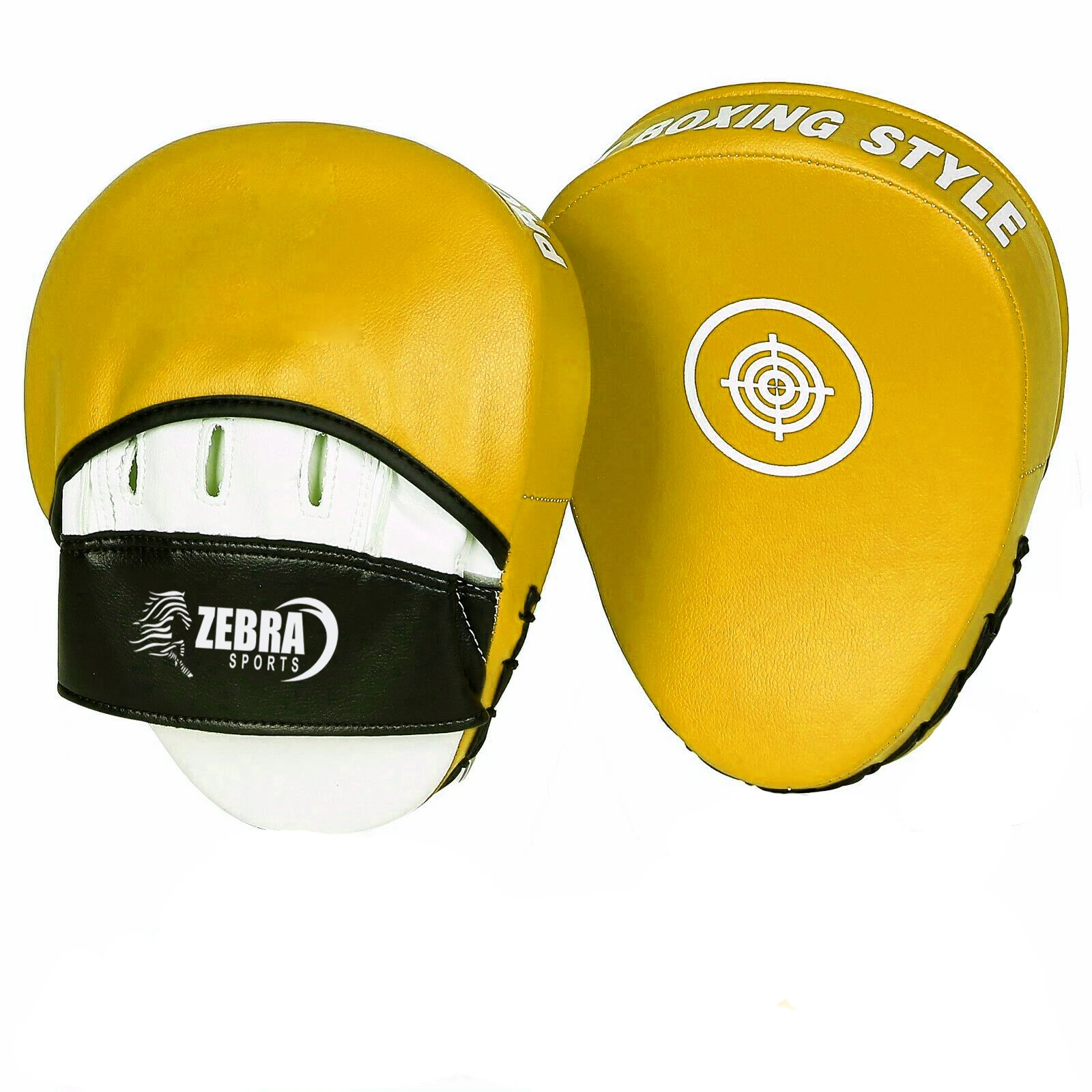Customized Punching Pads Curved Focus Mitts MMA Muay Thai Kick Boxing Coaching Hand Target