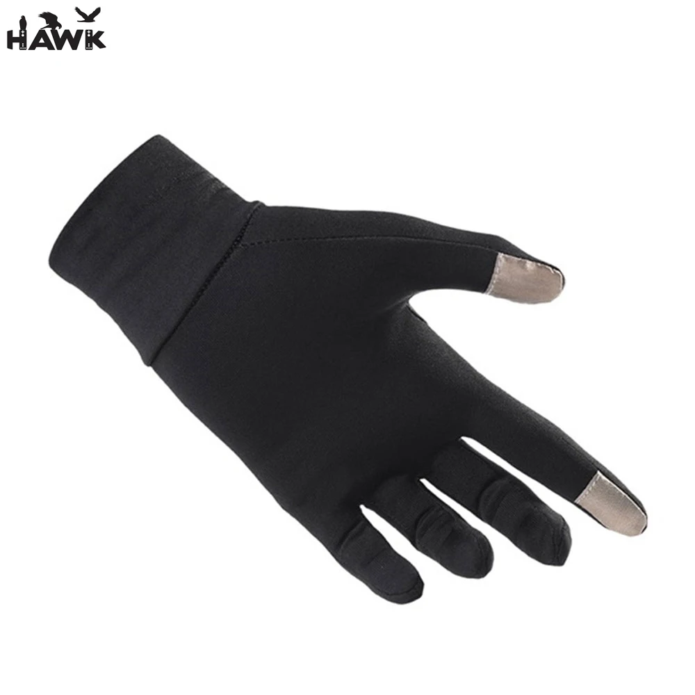Winter Customized Logo Running Gloves With Brushed Smart Finger Touch Outdoor Gloves OEM Full Finger Running Gloves