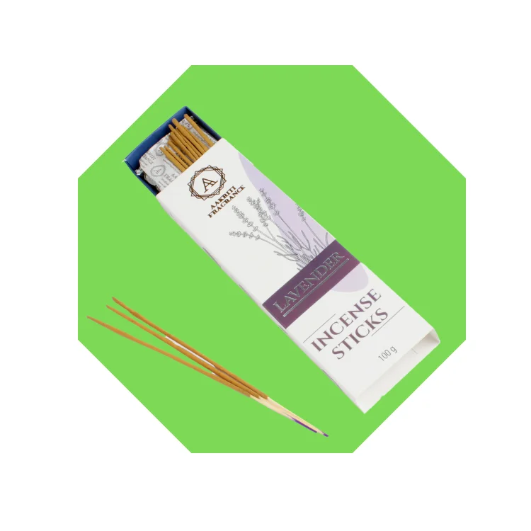 Hot Selling Lavender Sticks Incense for Meditation Relaxation and Refreshing from Indian Supplier Lavender Incense Sticks