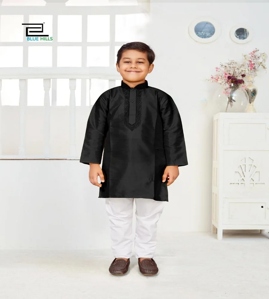 New Indian Kurta Sherwani Boys Suit in Gold (2 Pcs) 1-12 Years-Worldwide Postage