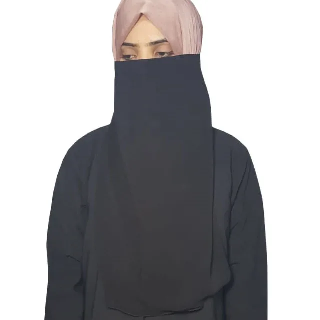 Single Layer Half Niqab
