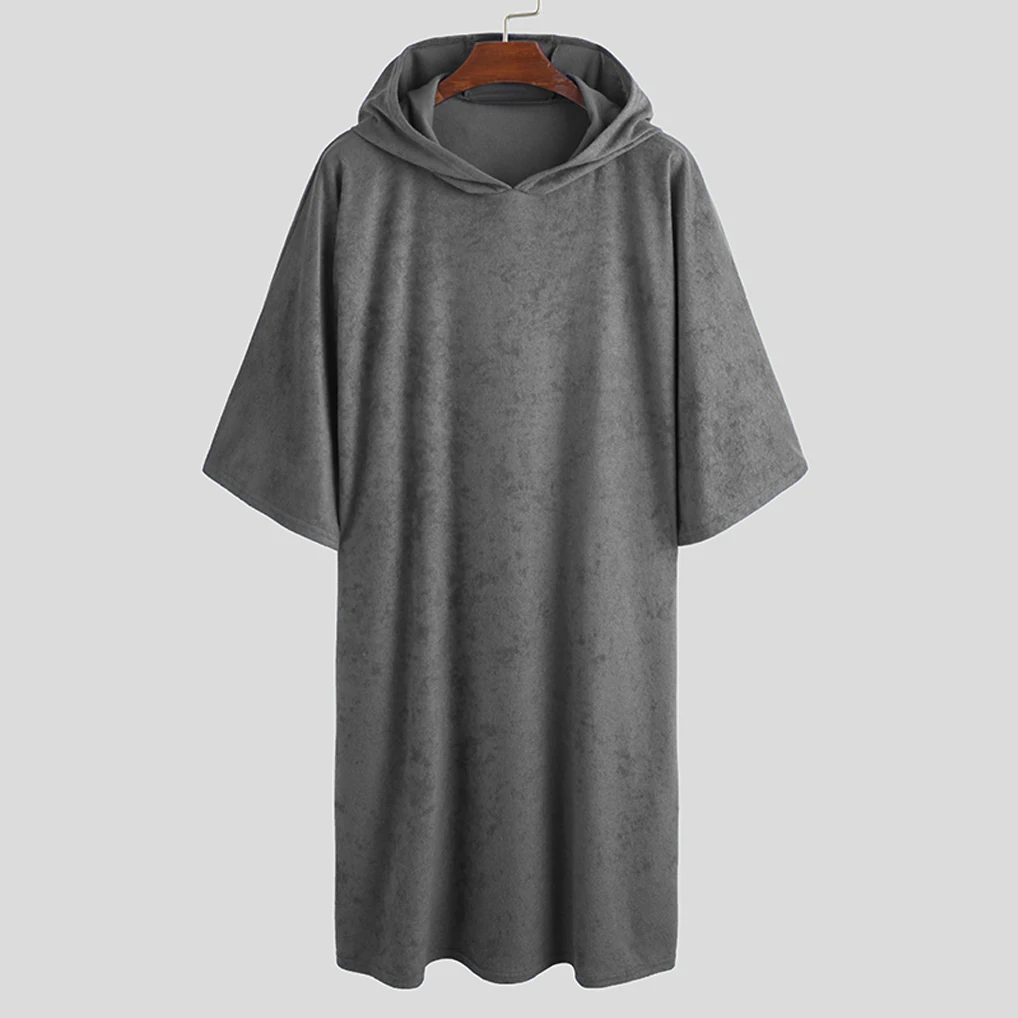 Adults Beach Towel Changing Robe Bath Towel Outdoor Poncho Kids Beach Towel Robe