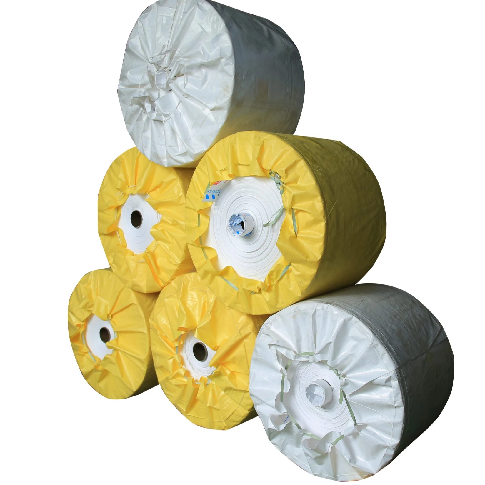 high quality and good price  PP woven tubular fabric rolls, tubular bag rolls
