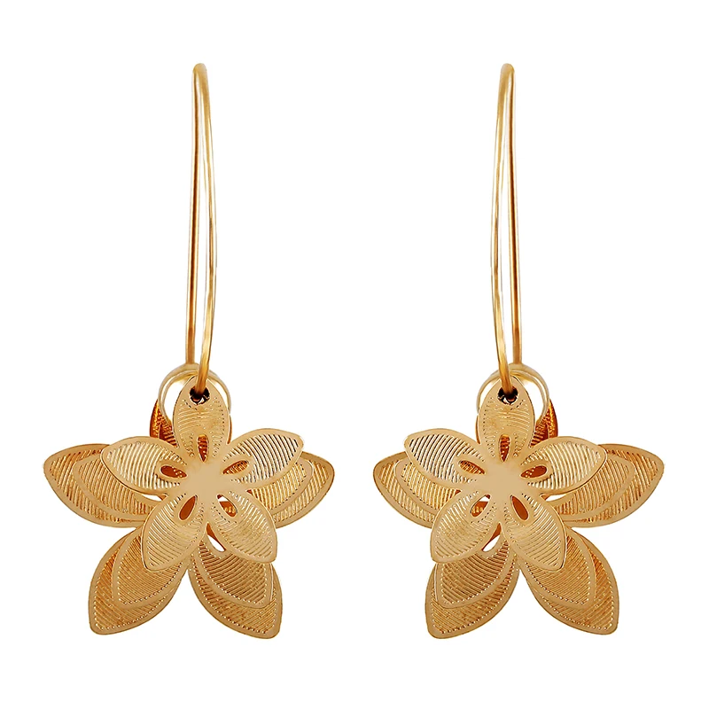 Dangler wholesale Gold plated latken shape with  jhumki earring for women