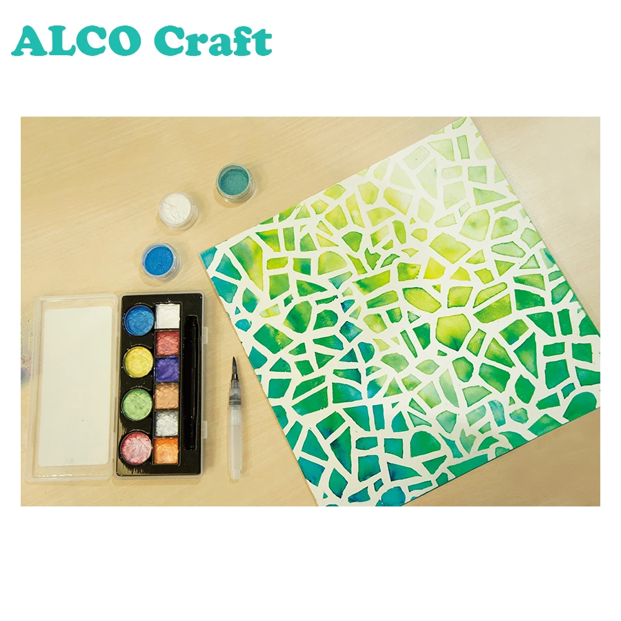 20x20cm high quality scrapbook stencil sheets