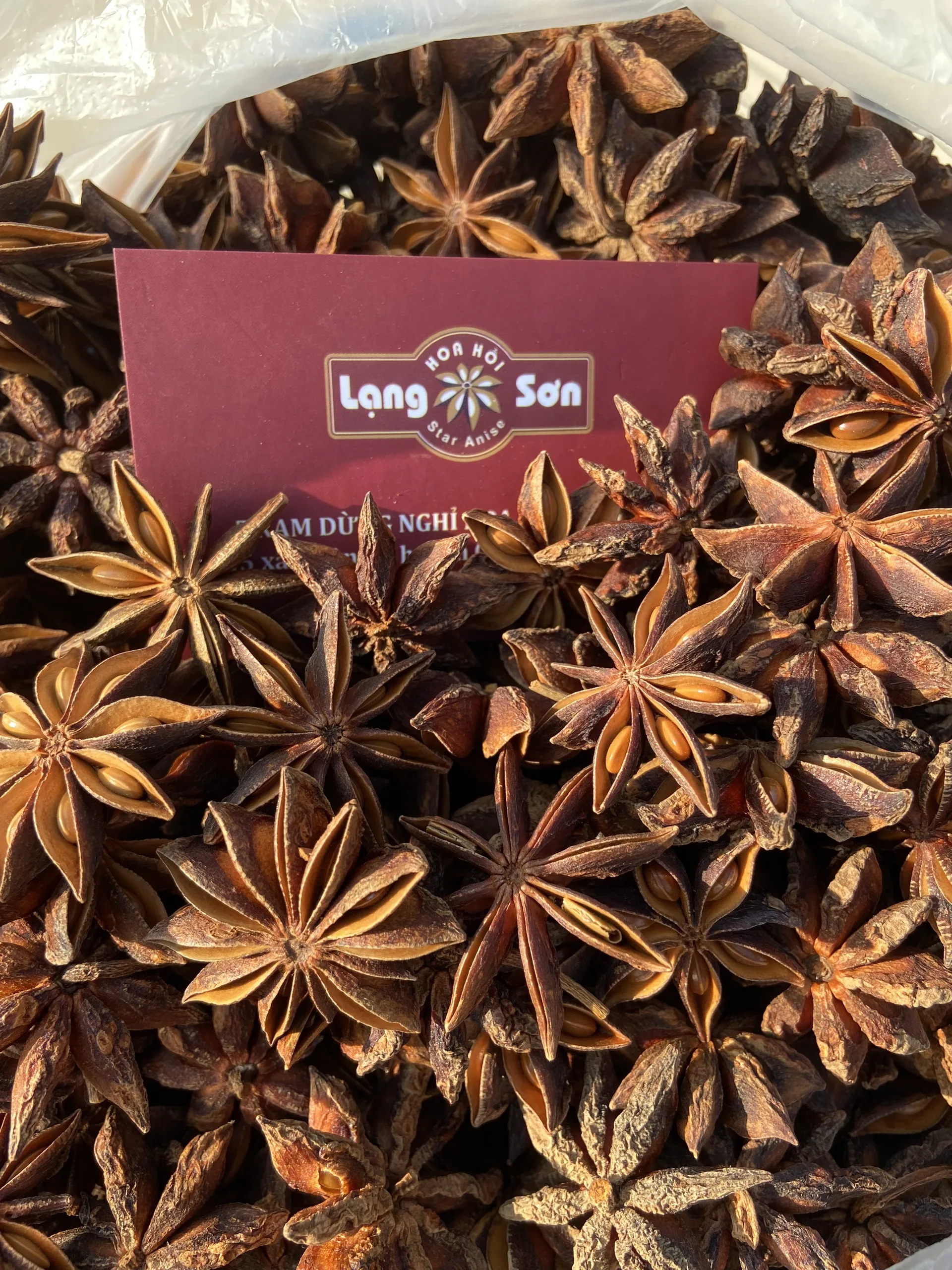 Aniseed Vietnam Brown Dried Star Anise In Lang Son With Grade AA Premium Quality Shelf Life 3 Years Bulk