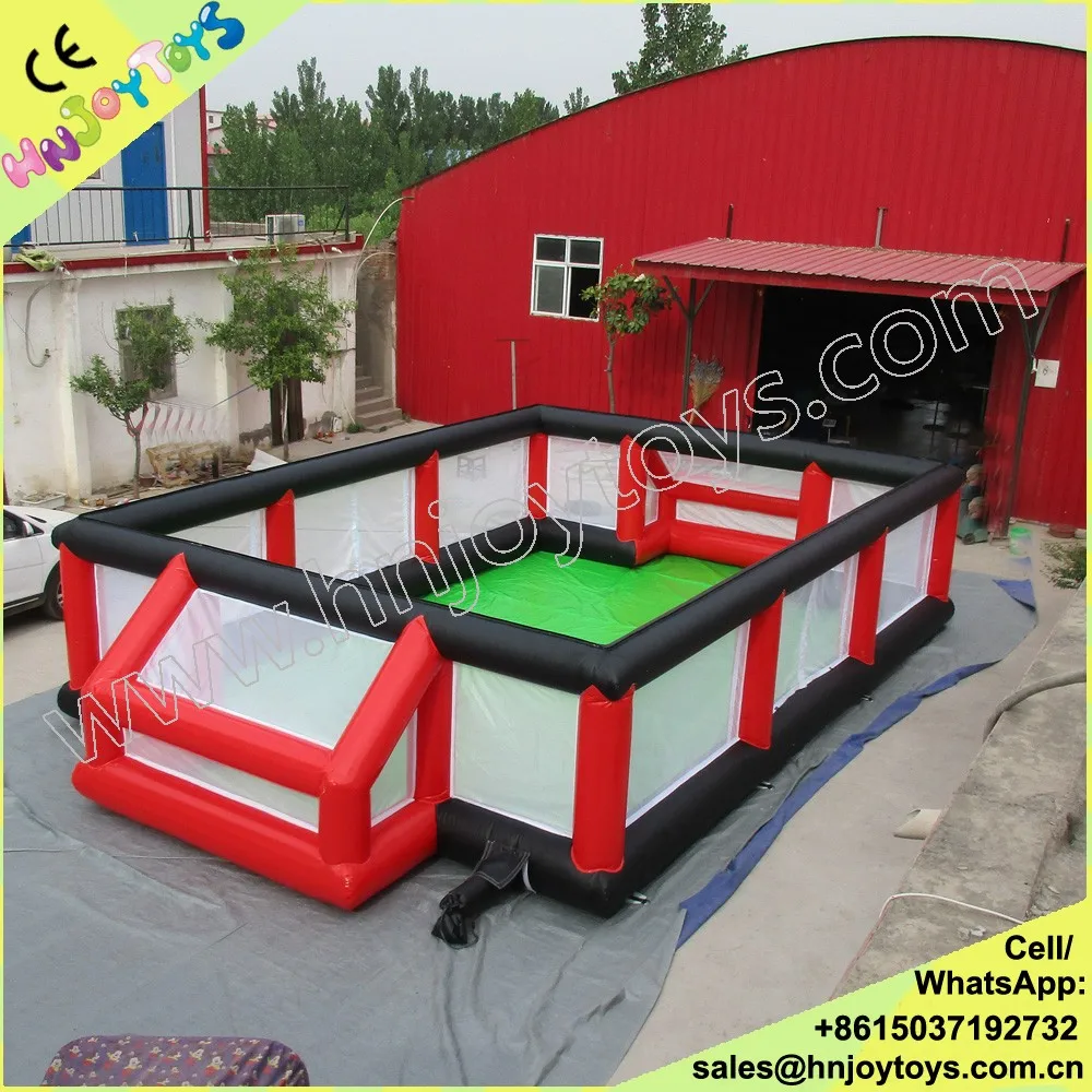 
Inflatable Football Court Blow Up Football Pitch Inflatable Soccer Field Game Inflatable Sports Pitches 