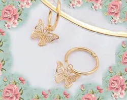 Designer star moon shape earring at summer jewelry