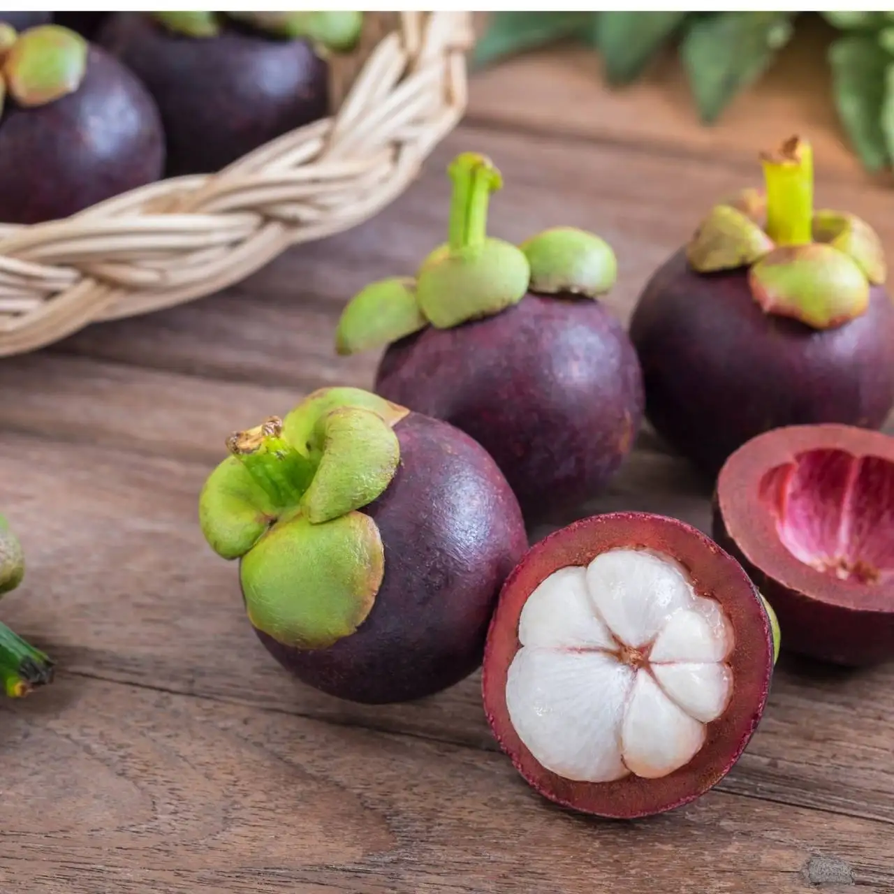 
AD Fresh Mangosteen frozen freeze dried paste Snack fruits Product of thailand by Zain Brand 