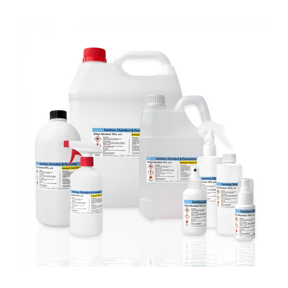 75% промышленный этиловый спирт с абсолютным этанолом