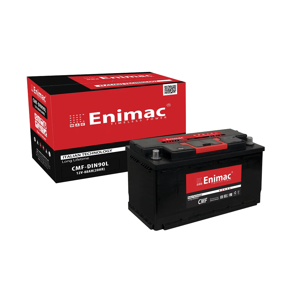 MF Battery Made in Vietnam DIN90L 12V 90AH  Battery For Vehicles acid lead battery Strong Powerful for Car