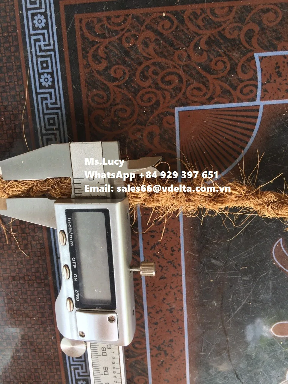 Вьетнамская Кокосовая веревка, натуральные кокосовые веревки из кокосового волокна, лучшее качество, Кокосовая Веревка Ms. Люси + 84 929 397 651