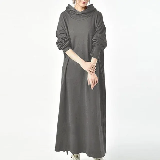 Hot Sale Customized Long hoodies for Women Winters Heavy 350 GSM