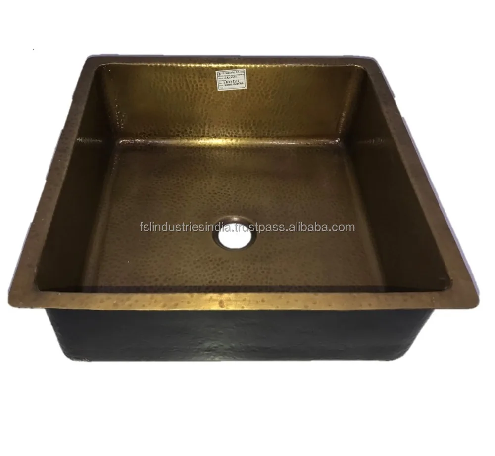 
Позолоченная дизайнерская кухонная раковина, домашний декор для отеля и ресторана, дизайнерская медная раковина 