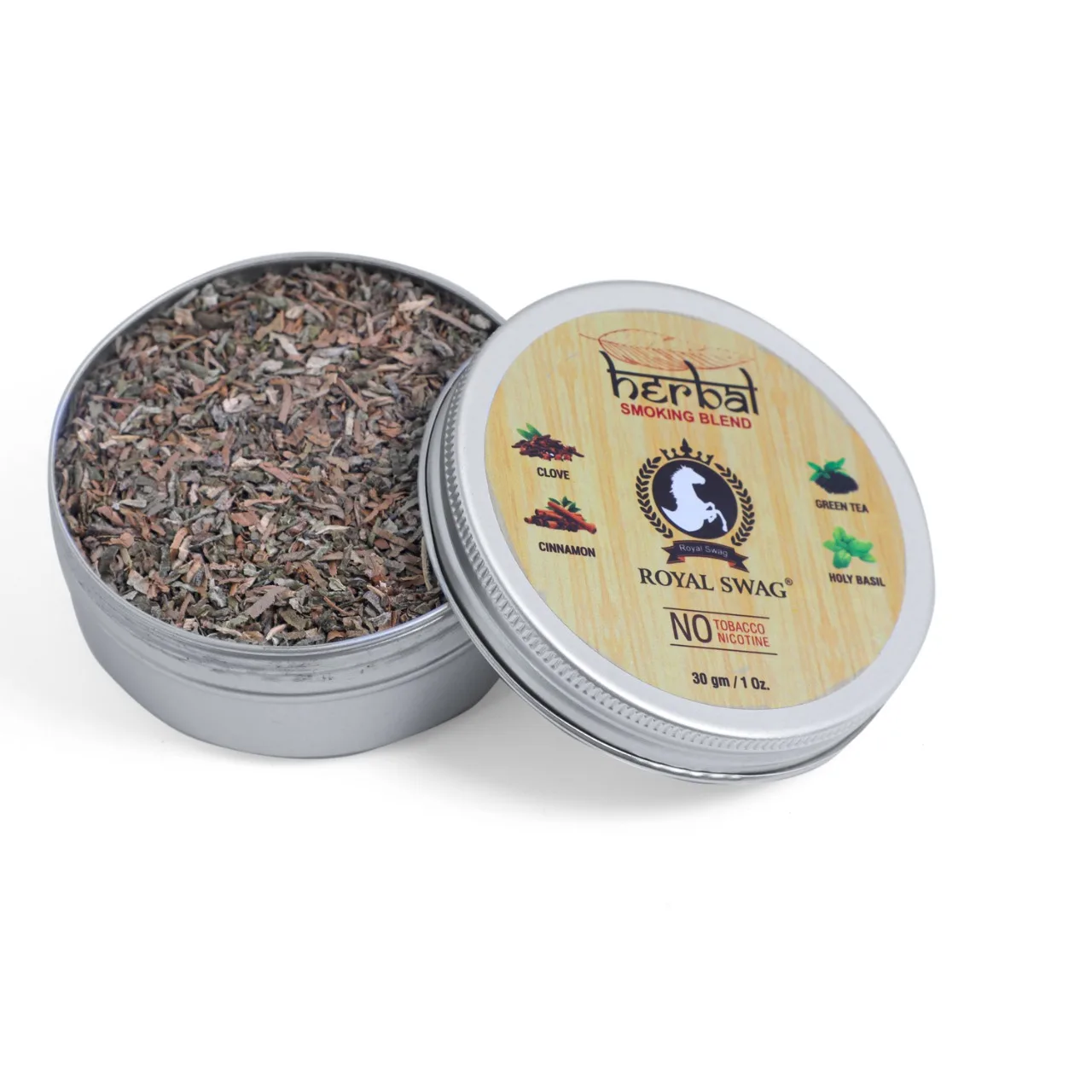 Royal Swag Tobacco & Nicotine Free herbal Smoking Mixture With 100% Natural Herbal Smoking mix Blend