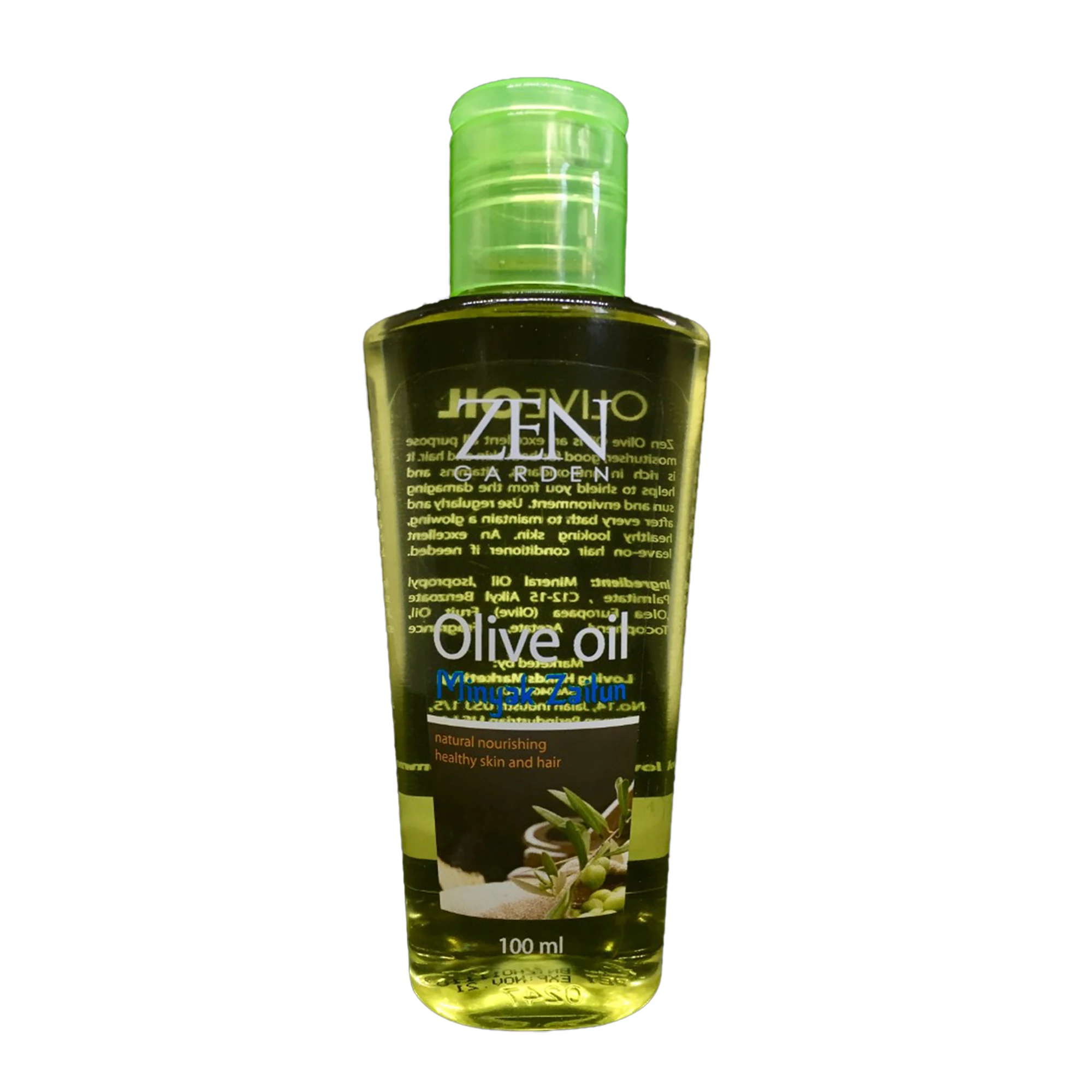 
Wholesale OEM Zen Minyak Zaitun Olive Oil for skin and hair with lavender / with sunflower seed 