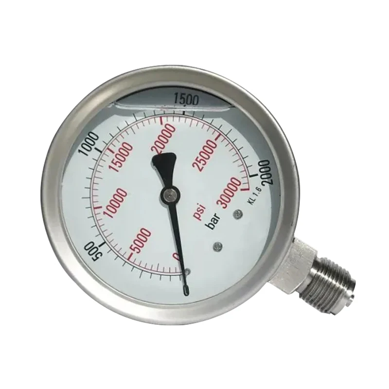 YN150 series  Shockproof pressure gauges with back connection