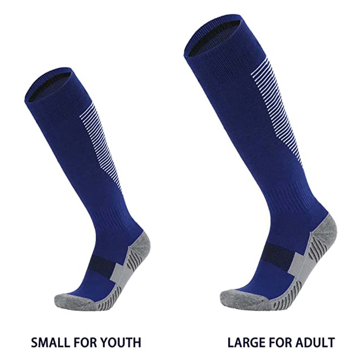 New Design Crew Cotton Hand Knit Soccer Boneless Suture Breathable Slouch Men Sport Socks