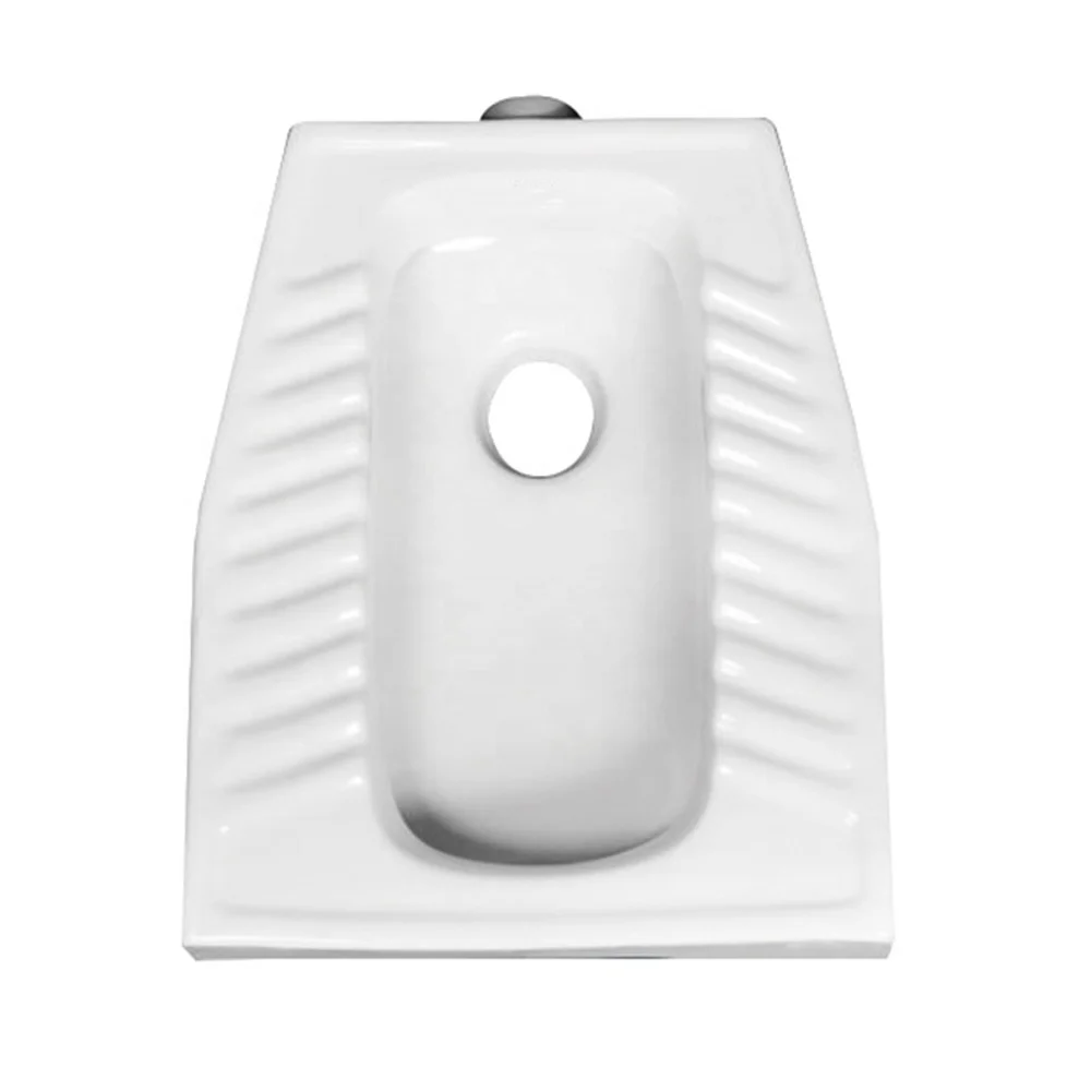  VIstaar Bathroom water closet Eastern pan Commode Ceramic Porcelain Products Export Quality Good Price Range