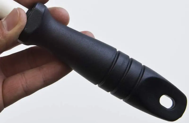 
Impact-Resistant Black ceramic knife sharpener rod 