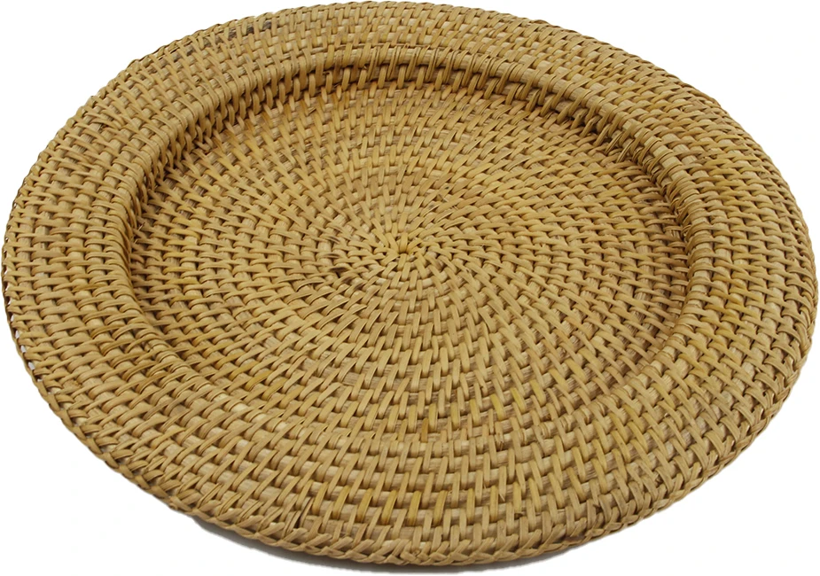 Straw Rattan Placemats D33cm