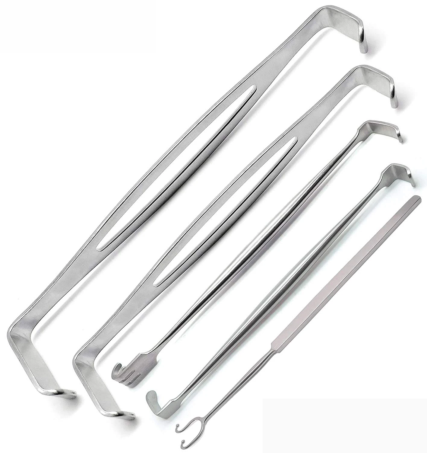 Hot Sale Premium Quality Surgical Retractors Set of 5 German Stainless Steel Non Magnet