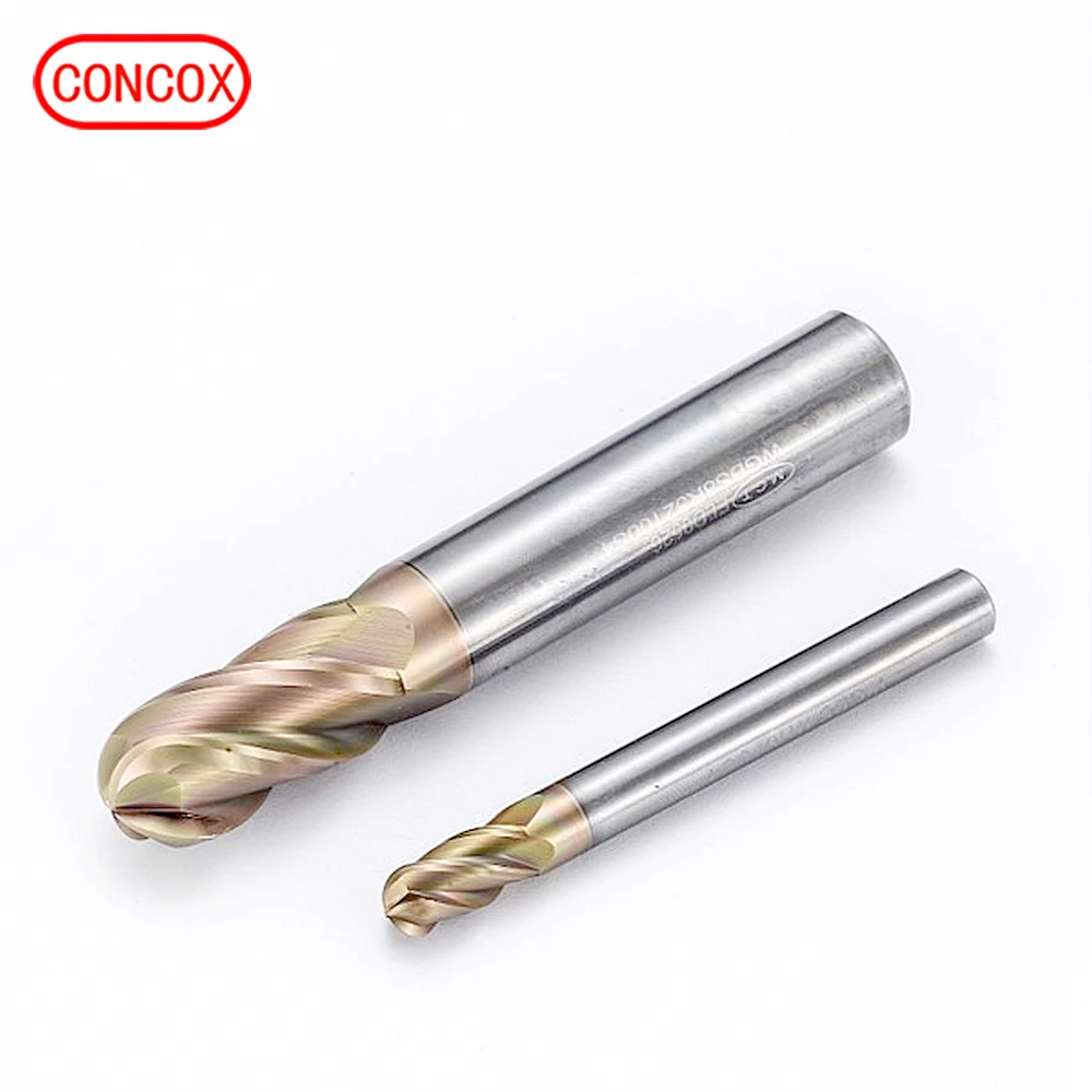 manufacturer carbide end mill milling cutter 4 flute tools for cnc cut