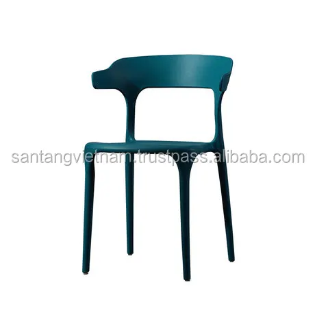 
Antique full PP stackable plastic coffee chair with various color manufacturer in Vietnam 