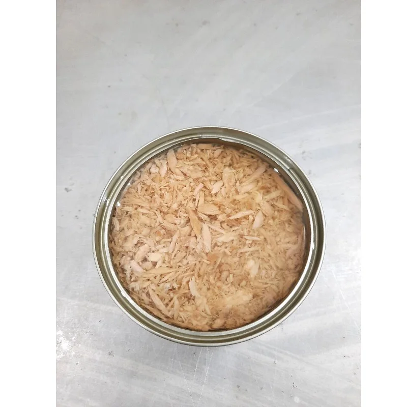 Thailand Canned Food Canned Light Meat Tuna Shredded With HACCP HACCP KOSHER EEC GMP Food Certification