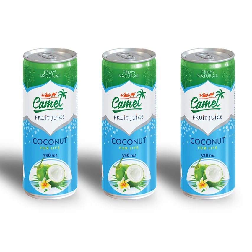Банки для напитков CAMEL 330 мл-кокосовый аромат фруктовый сок напиток