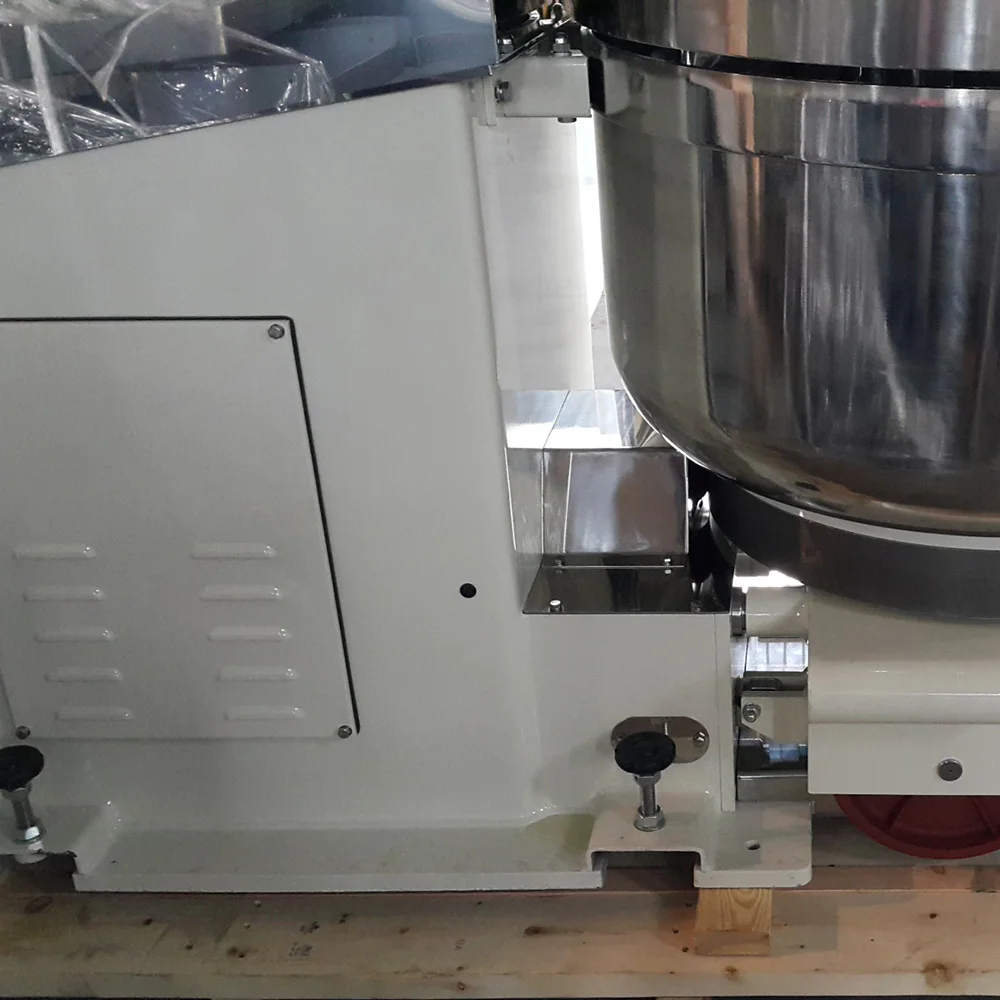 Automatic High Speed Spiral Dough Mixer 75 Kg Flour Mixer Machine Removable Spiral Dough Kneader Mixer 225 Liter Bakery Machines
