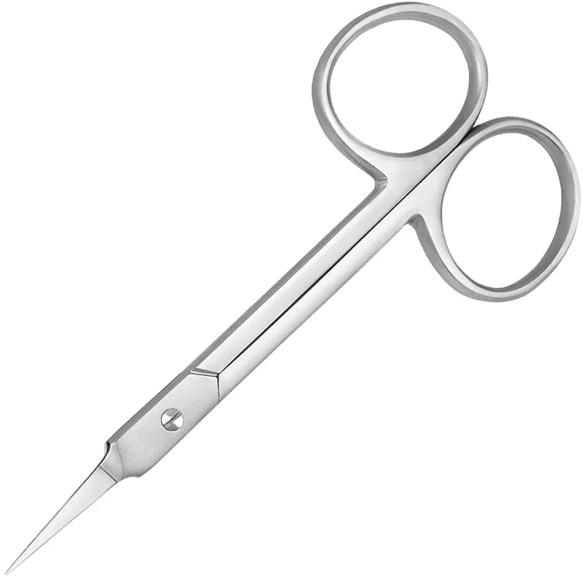 manicure professional sharp best cuticle scissors extra fine nail curved small cuticle scissor manicure cutting grooming women