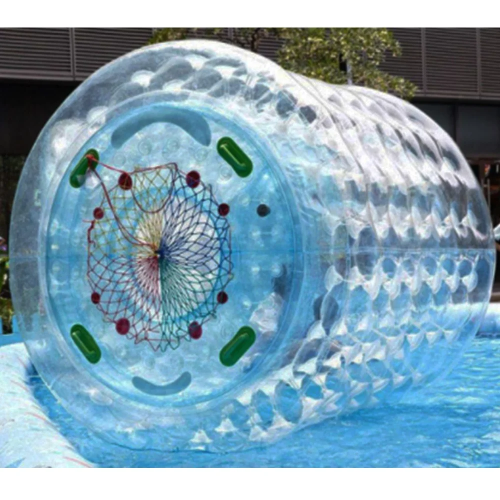 Large Clear PVC Inflatable Water Roller Balls for People