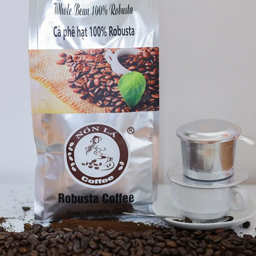 Лучшая Высококачественная вьетнамская цельная фасоль Robusta 100% жареный кофе