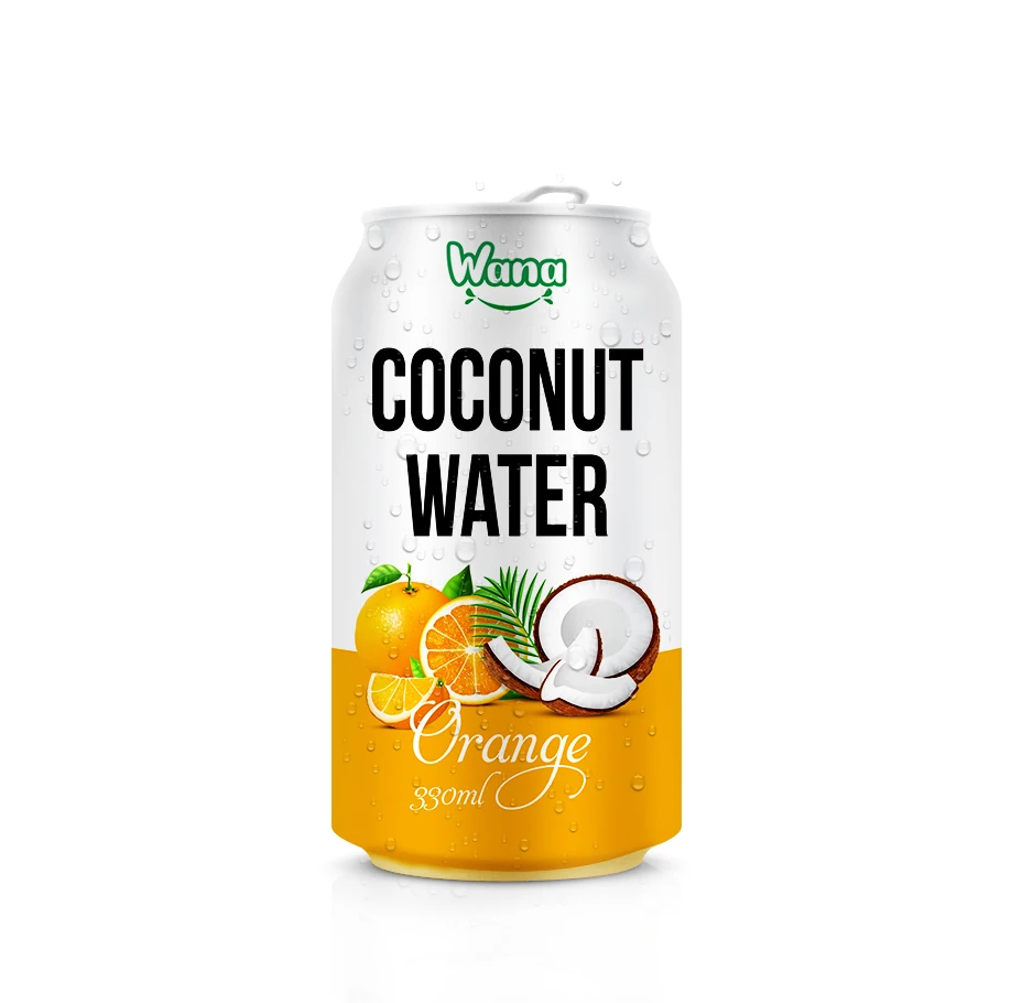 330ml Can Pure Coconut Water With Watermelon Juice