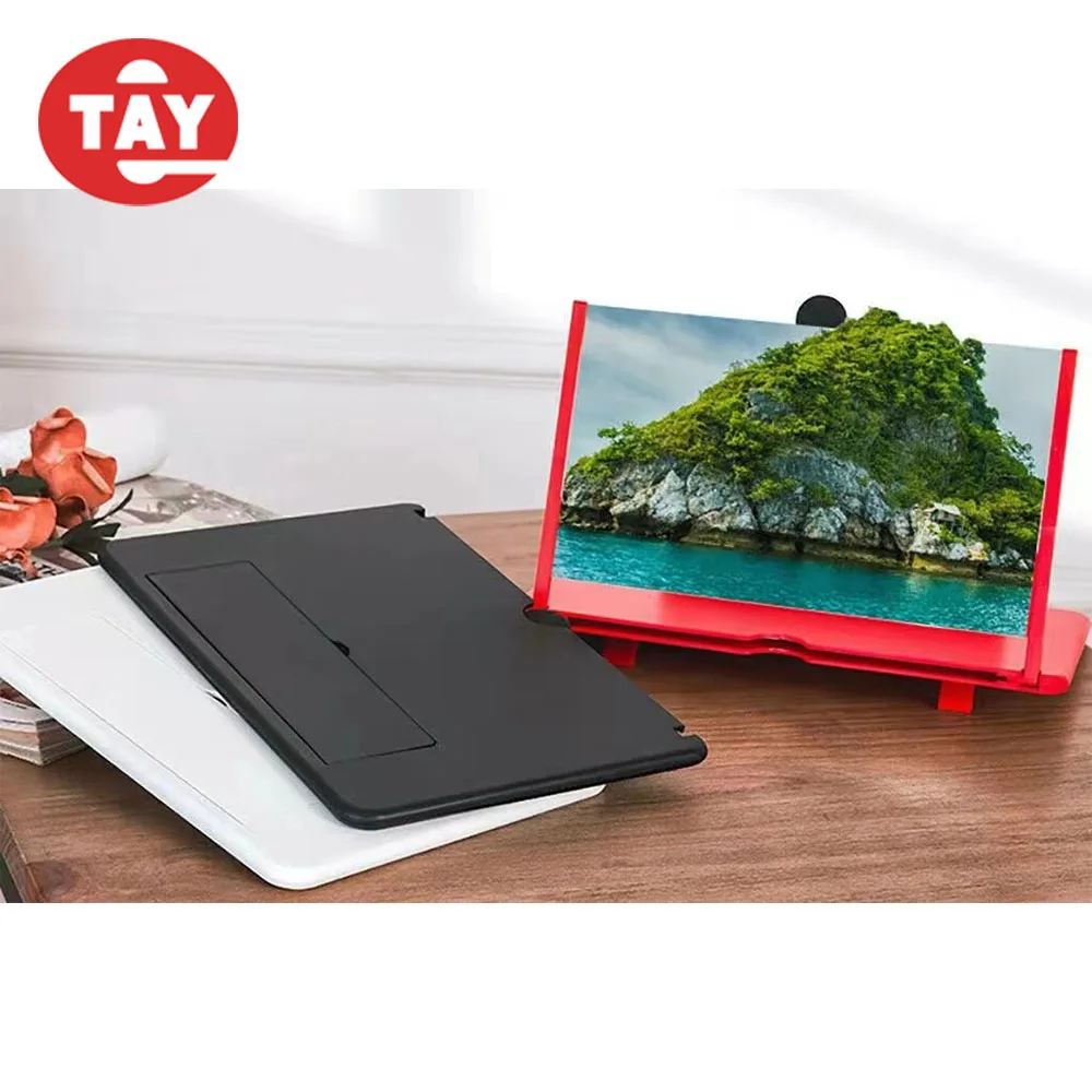 Лупа экрана телефона для мобильного телефона смартфона, как показано по телевизору